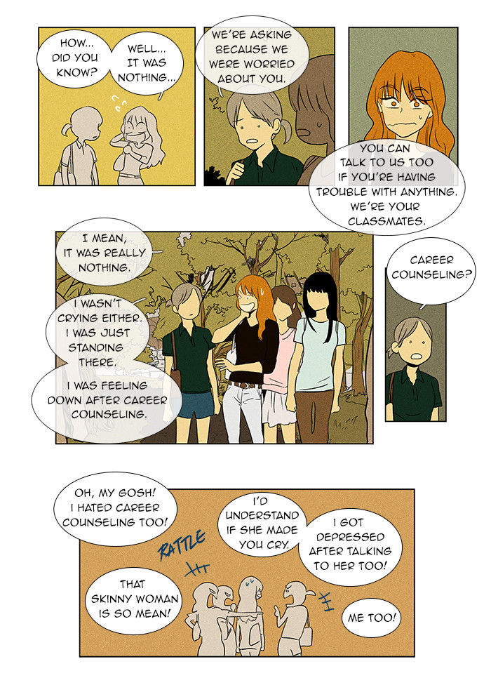 Cheese in the Trap Chapter 32 page 4 - Chapter 32 : Hostility (1)