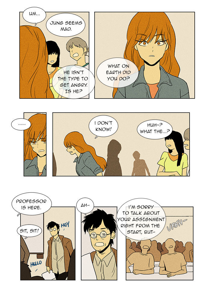 Cheese in the Trap Chapter 39 page 10 - Chapter 39 : Dinner Show - 1st Stage (1)