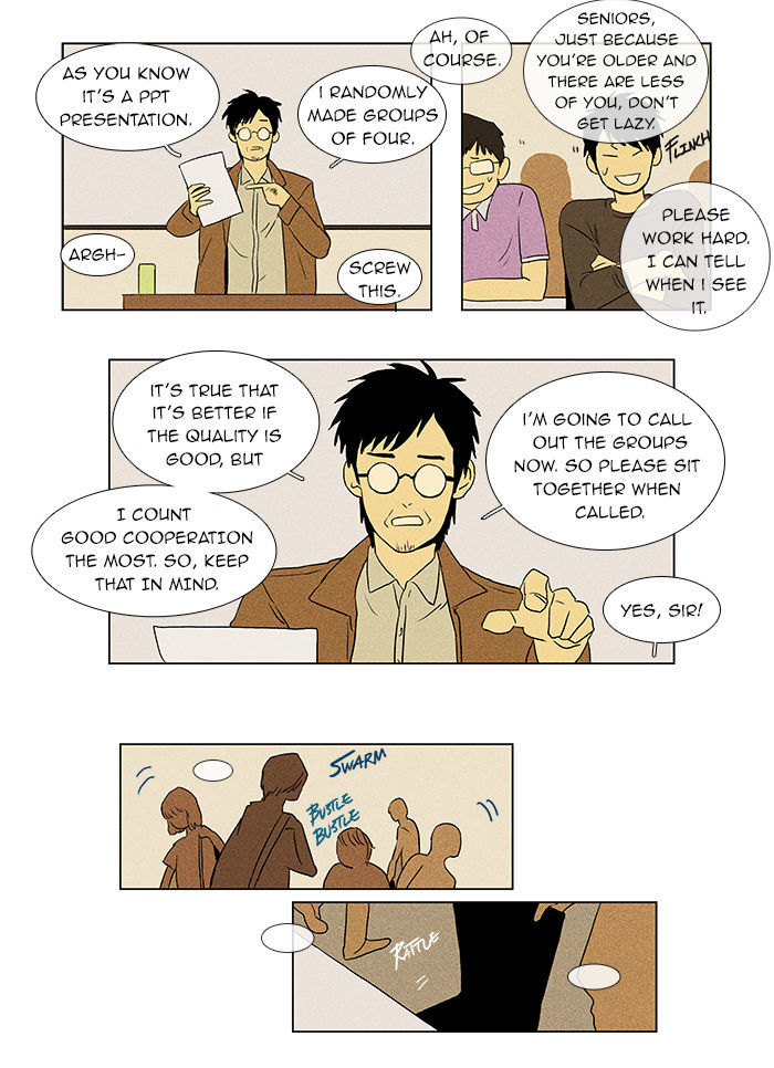 Cheese in the Trap Chapter 39 page 11 - Chapter 39 : Dinner Show - 1st Stage (1)