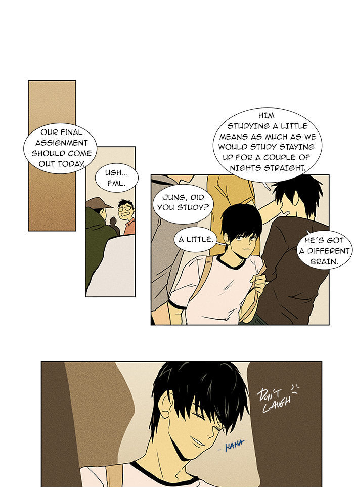 Cheese in the Trap Chapter 39 page 6 - Chapter 39 : Dinner Show - 1st Stage (1)