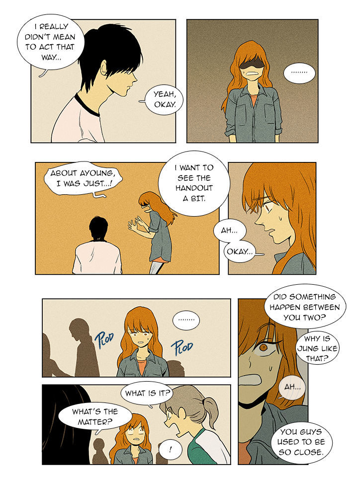Cheese in the Trap Chapter 39 page 9 - Chapter 39 : Dinner Show - 1st Stage (1)