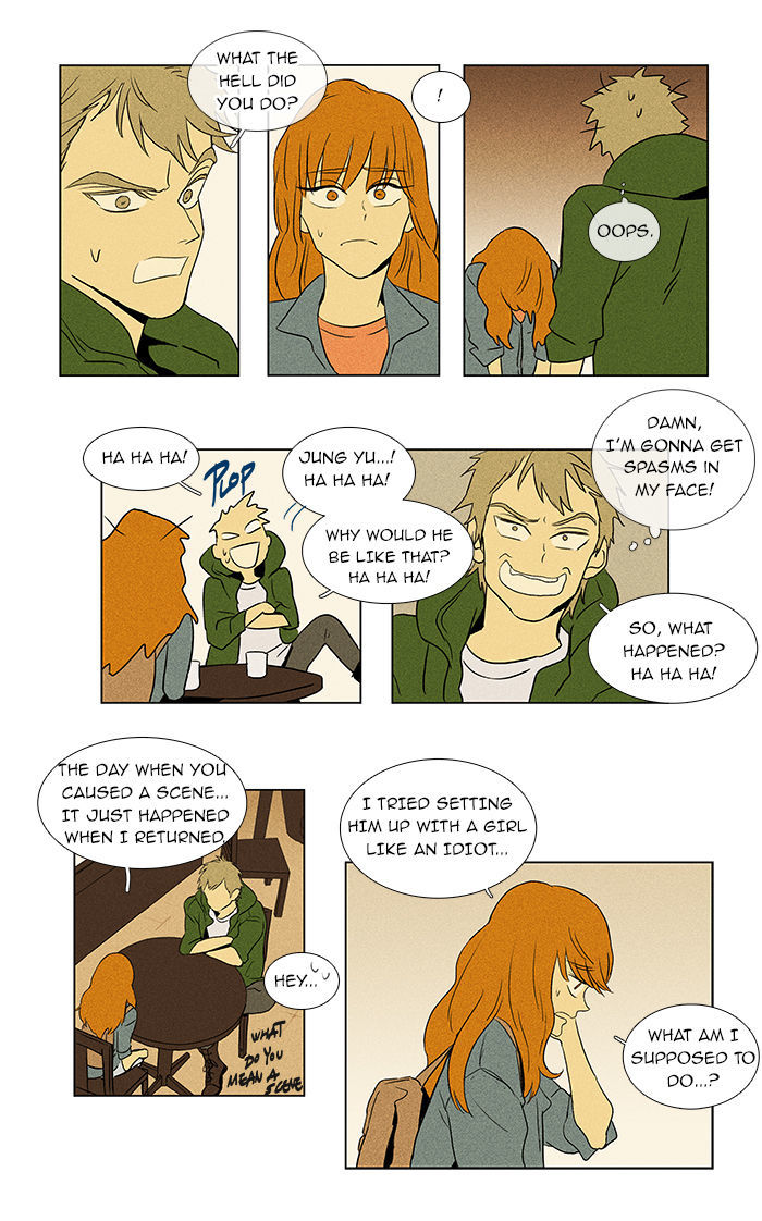 Cheese in the Trap Chapter 40 page 28 - Chapter 40 : Dinner Show - 1st Stage (2)