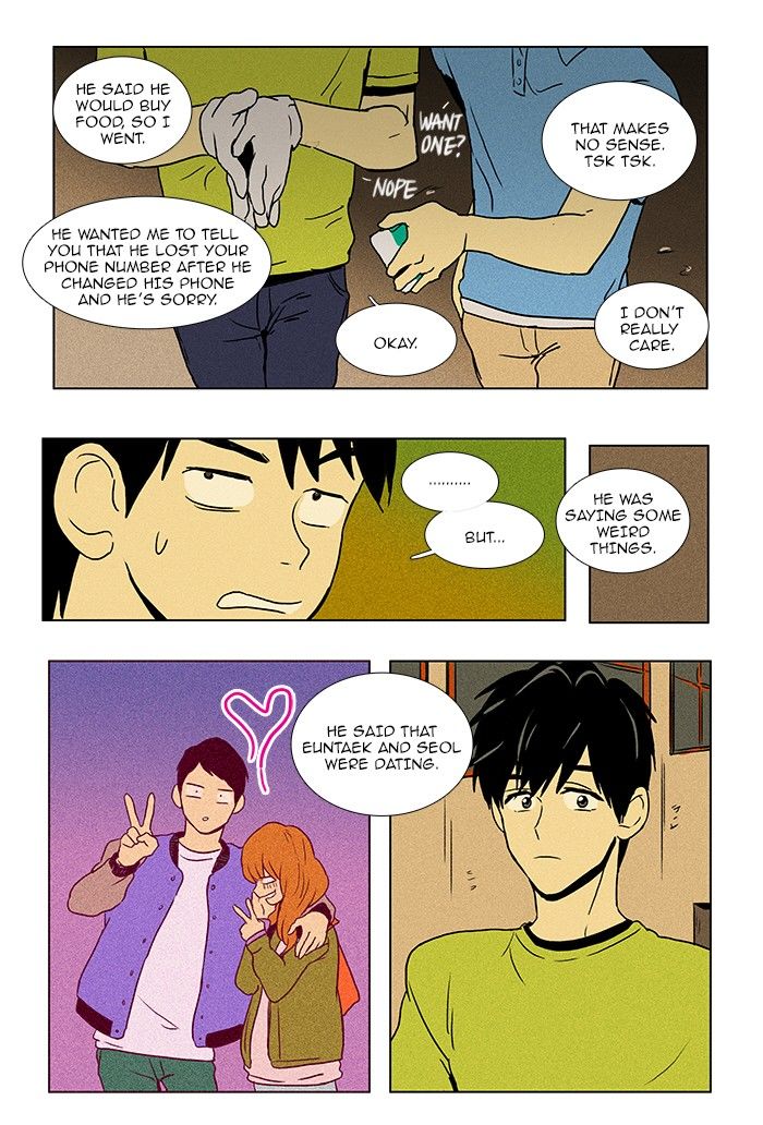 Cheese in the Trap Chapter 74 page 20 - Chapter 74