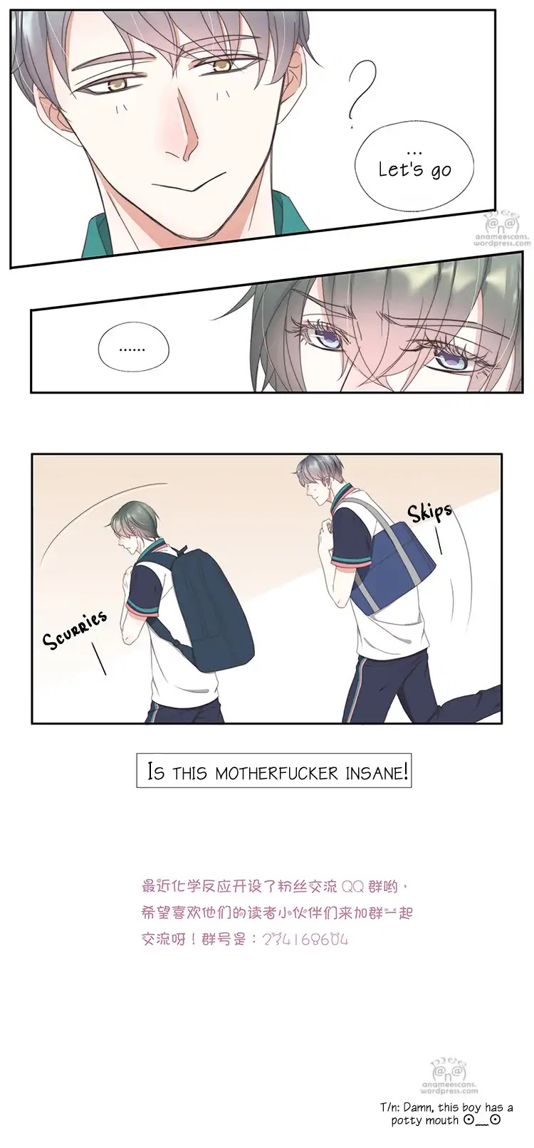Chemistry has "Reactions" Chapter 25 page 12 - Chapter 25: I Hate You (Part 2)