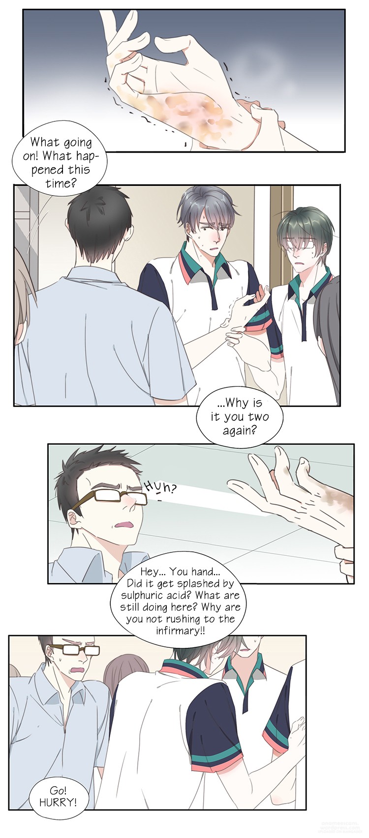 Chemistry has "Reactions" Chapter 27 page 8 - Chapter 27: Chemistry Class