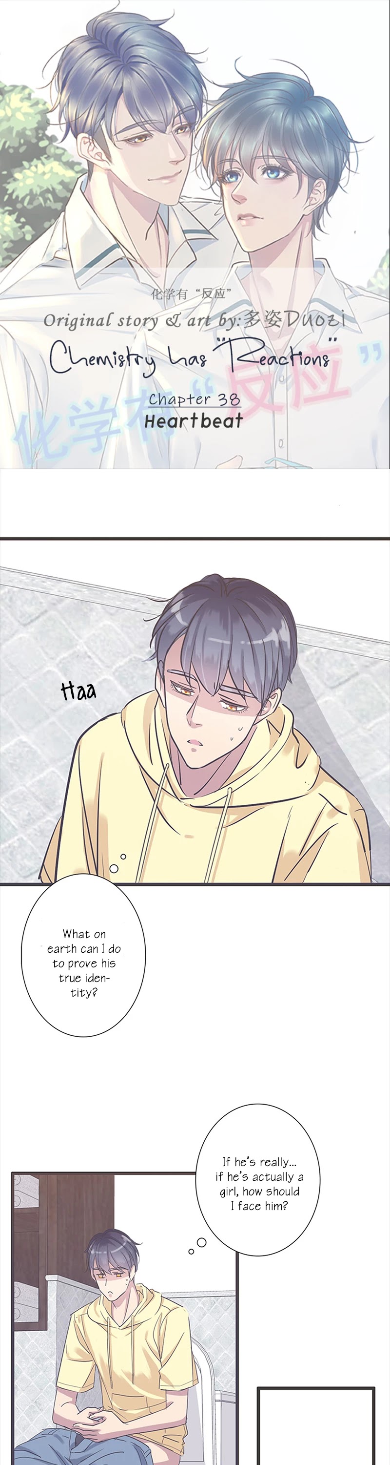 Chemistry has "Reactions" Chapter 38 page 1 - Chapter 38: Heartbeat