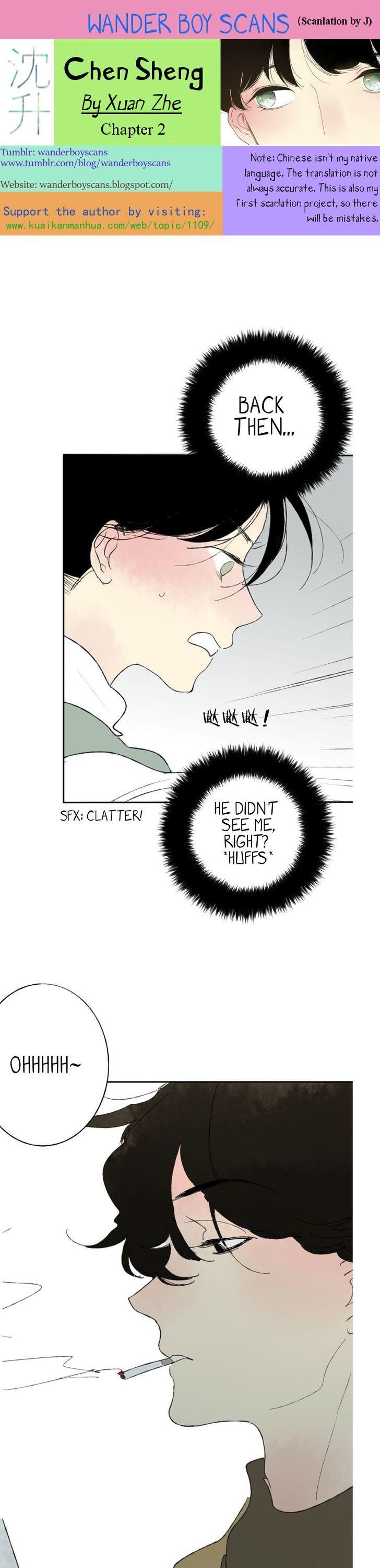 Chen Sheng Chapter 2 page 1 - Chapter 2 : Exchanging Secrets
