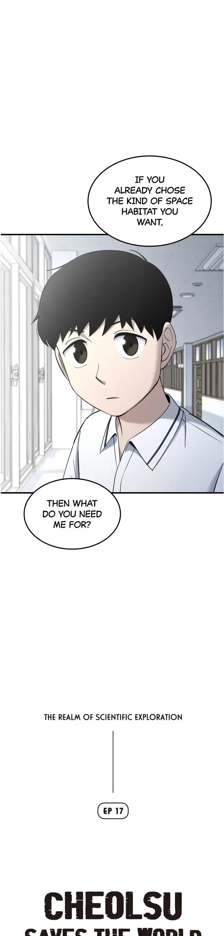 Cheolsu Saves the World Chapter 17 page 1 - Chapter 17