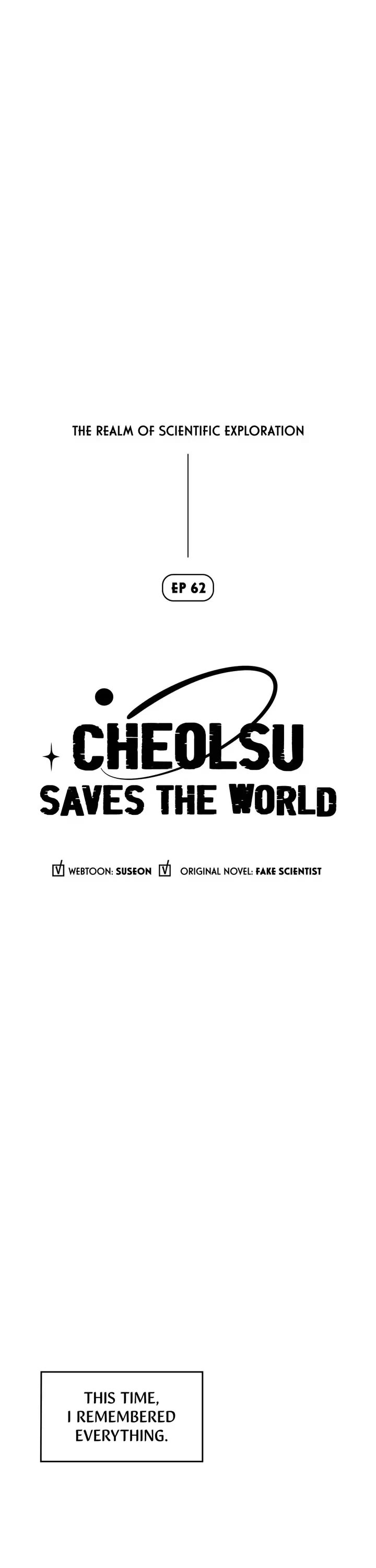 Cheolsu Saves the World Chapter 62 page 1 - Chapter 62