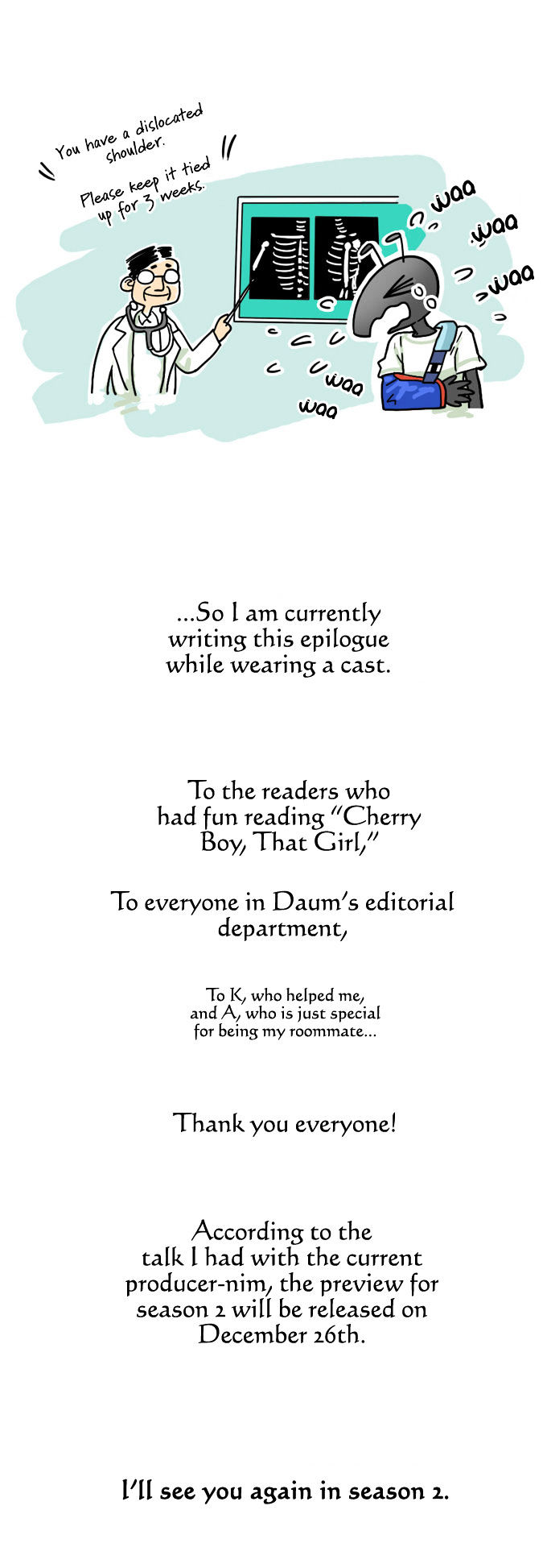Cherry Boy, That Girl Chapter 24.1 page 6 - Chapter 24.1 : fixed