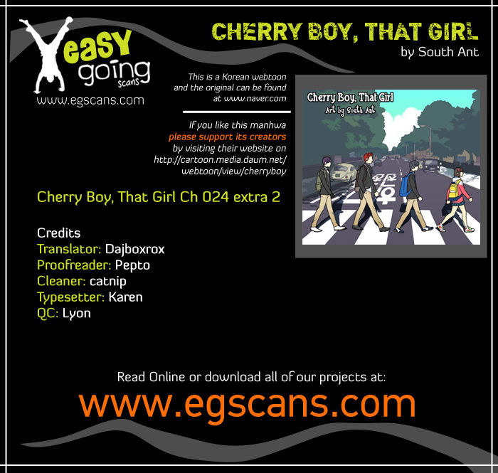 Cherry Boy, That Girl Chapter 24.2 page 1 - Chapter 24.2