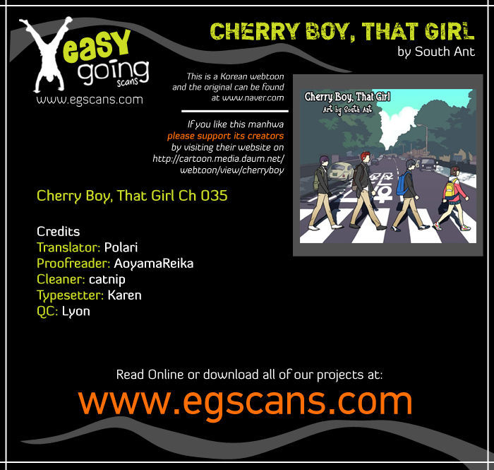 Cherry Boy, That Girl Chapter 35 page 1 - Chapter 35