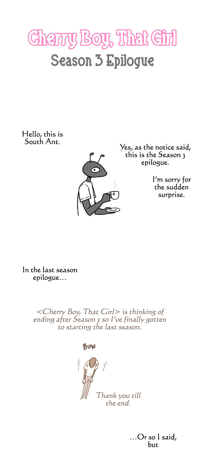 Cherry Boy, That Girl Chapter 63.5 page 2 - Chapter 63.5