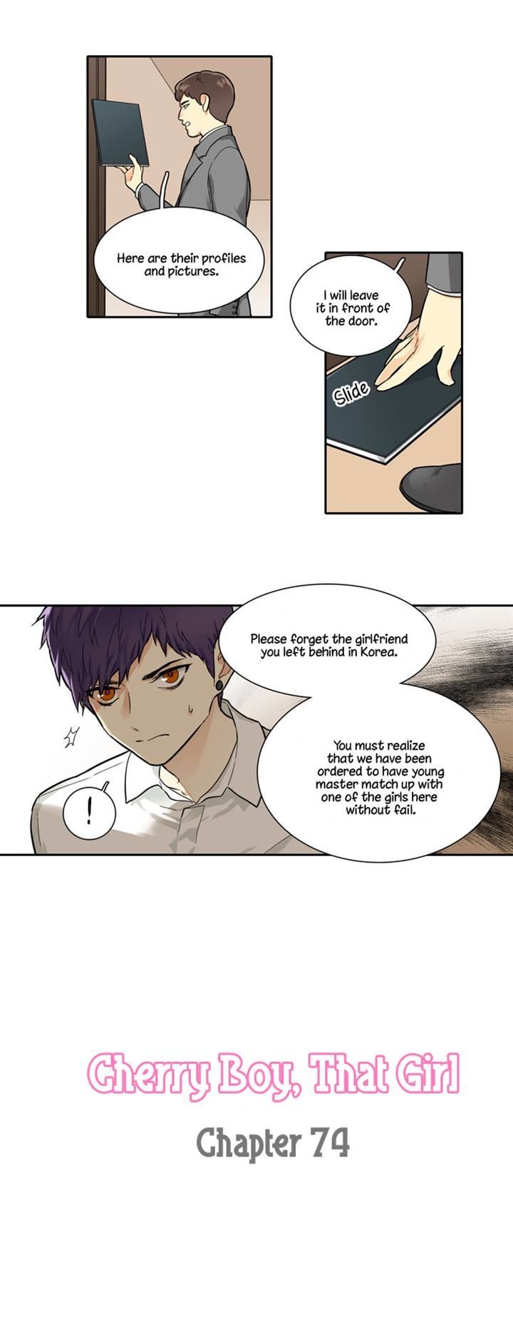 Cherry Boy, That Girl Chapter 74 page 1 - Chapter 74