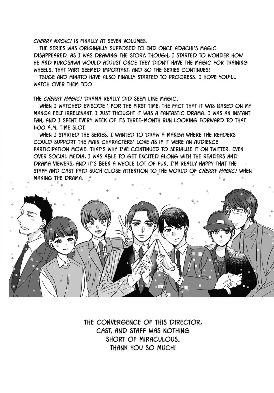 Cherry Magic! Thirty Years of Virginity Can Make You a Wizard?! Chapter 38.5 page 38 - Chapter 38.5