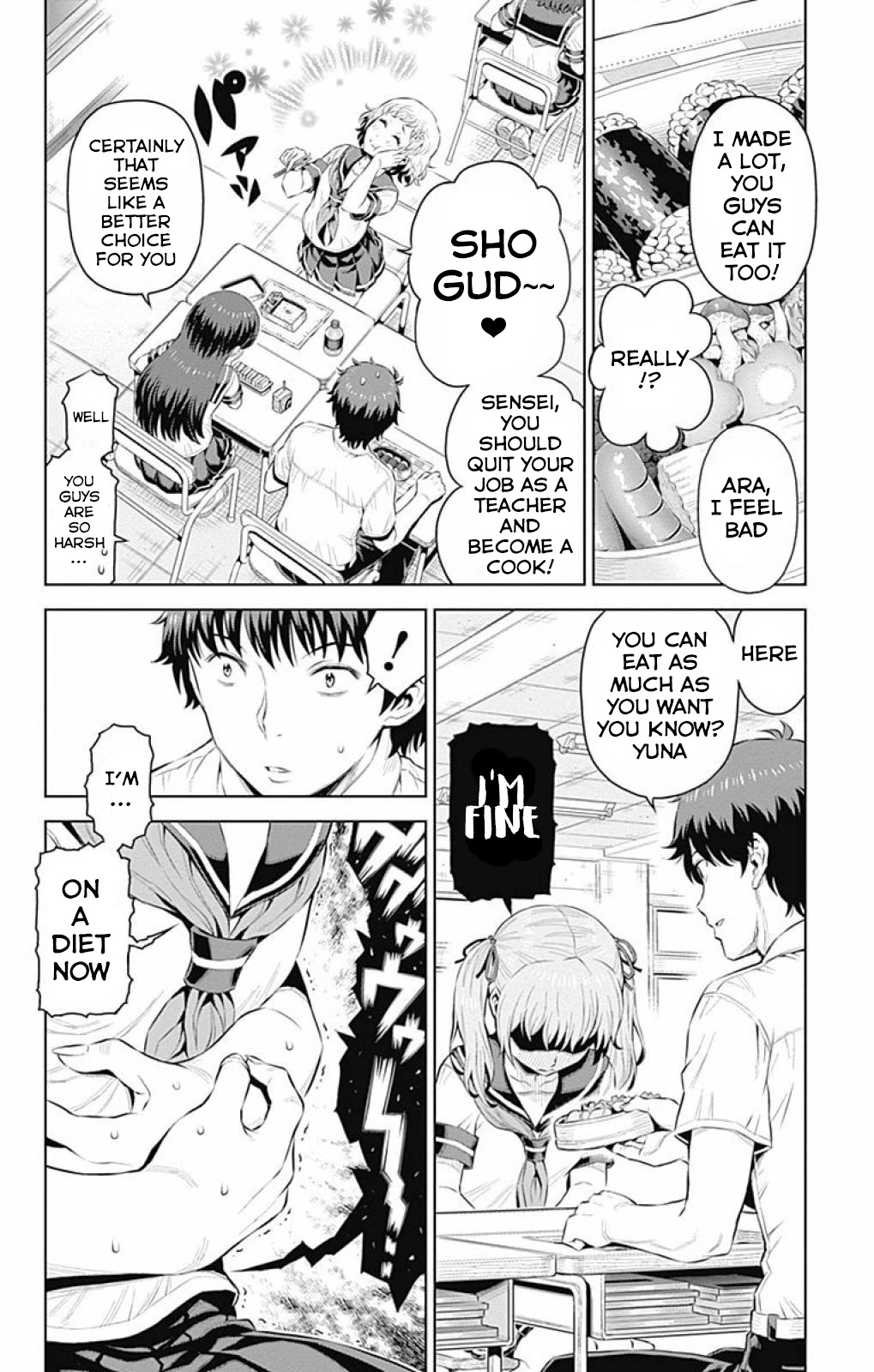 Cherry Teacher Sakura Naoki Chapter 18 page 2 - Chapter 18: Diet