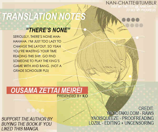 Cherry to Skirt Chapter 2 page 34 - Chapter 2: Ousama Zettai Meirei!