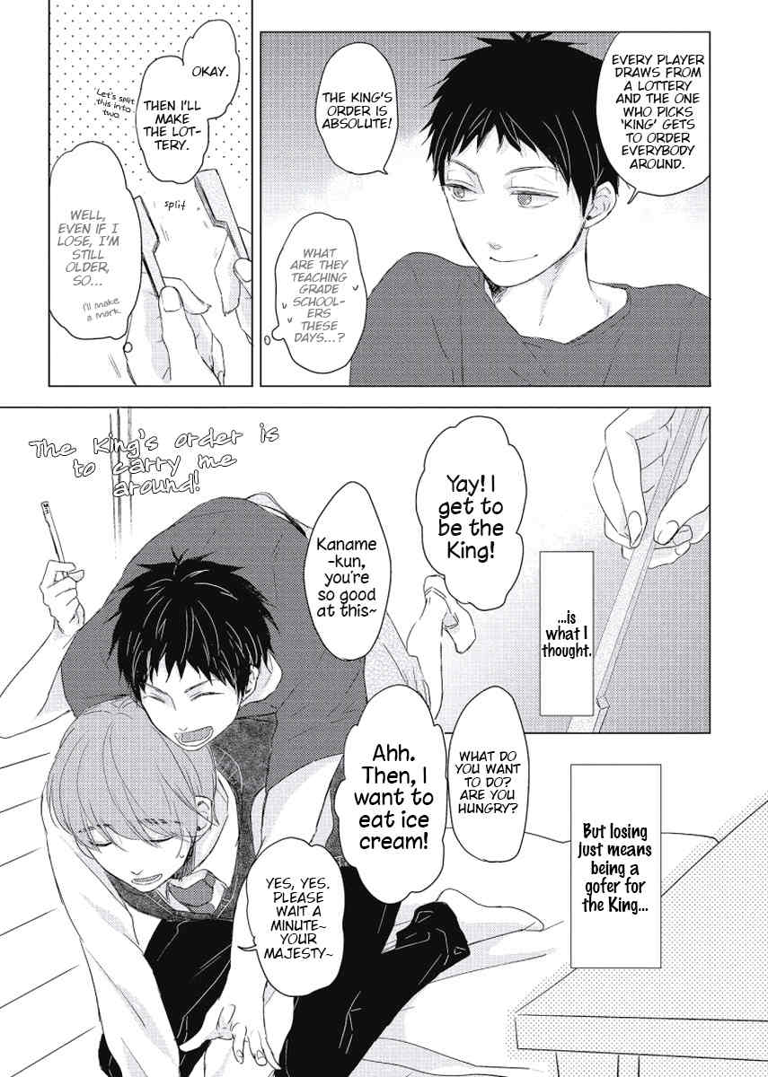 Cherry to Skirt Chapter 2 page 6 - Chapter 2: Ousama Zettai Meirei!