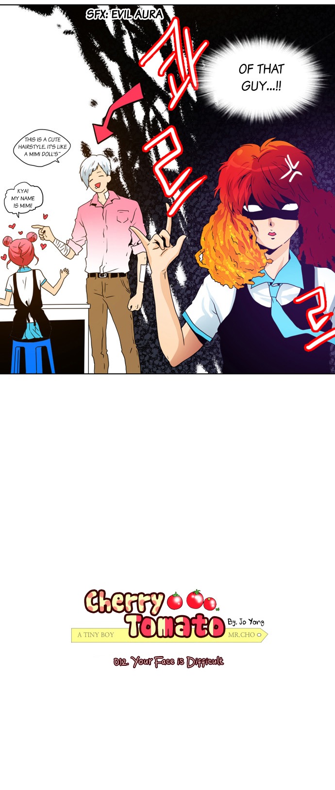 Cherry Tomato Chapter 12 page 5 - Chapter 12: Your face is difficult.