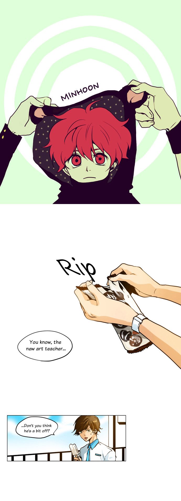 Cherry Tomato Chapter 13 page 1 - Chapter 13 : At least I upheld the rule of the Handsome.