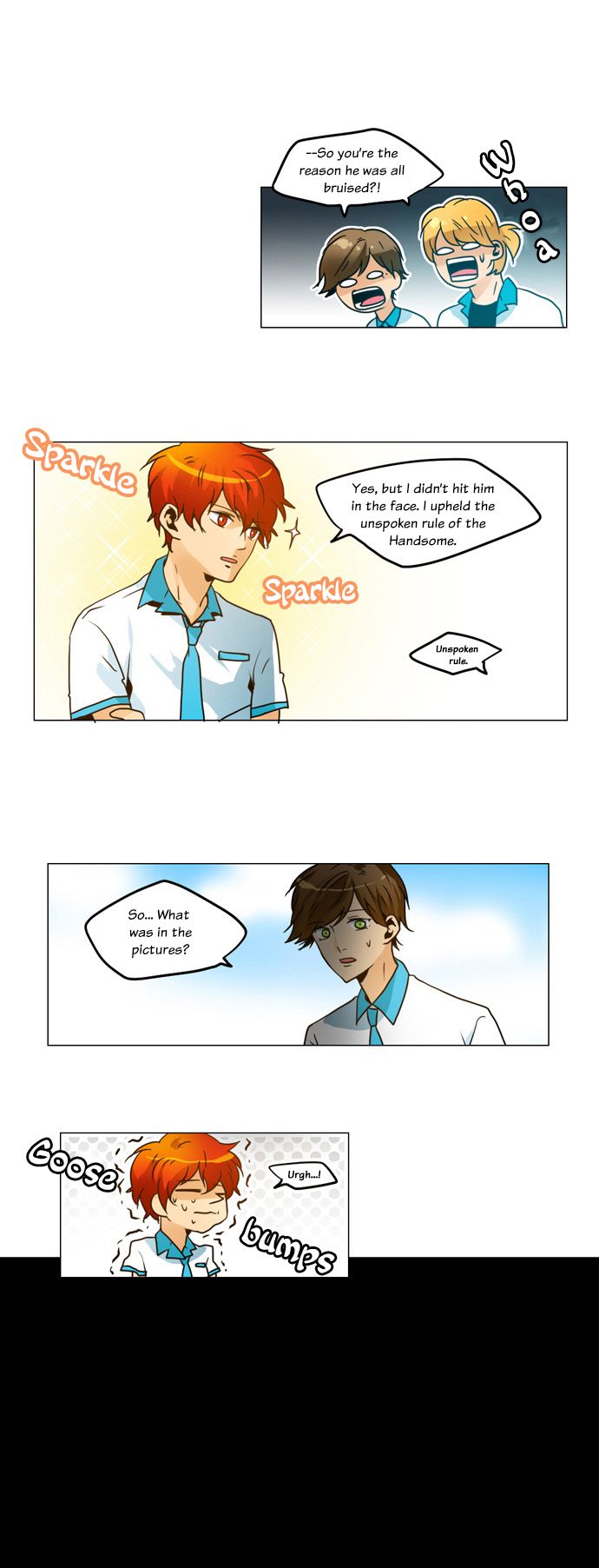 Cherry Tomato Chapter 13 page 15 - Chapter 13 : At least I upheld the rule of the Handsome.