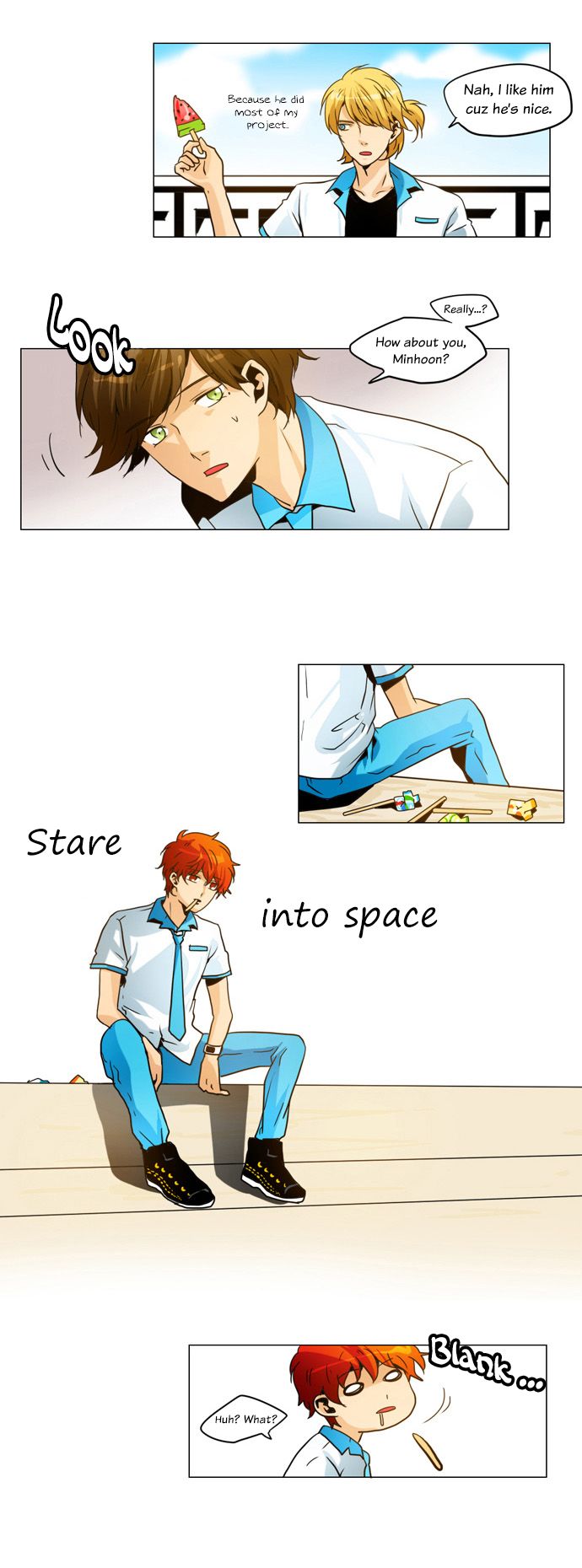 Cherry Tomato Chapter 13 page 2 - Chapter 13 : At least I upheld the rule of the Handsome.