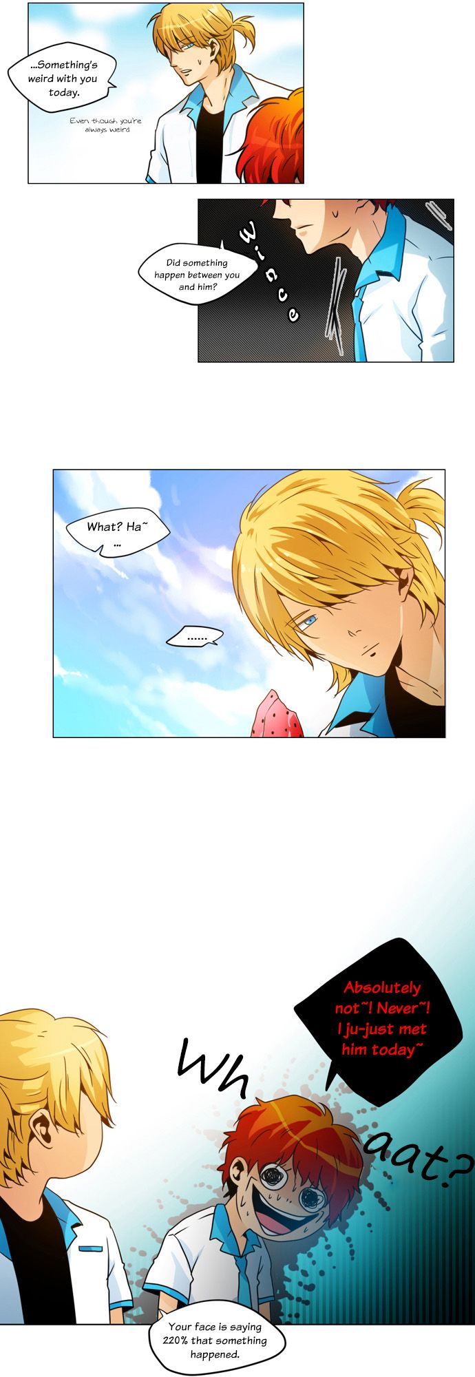 Cherry Tomato Chapter 13 page 4 - Chapter 13 : At least I upheld the rule of the Handsome.
