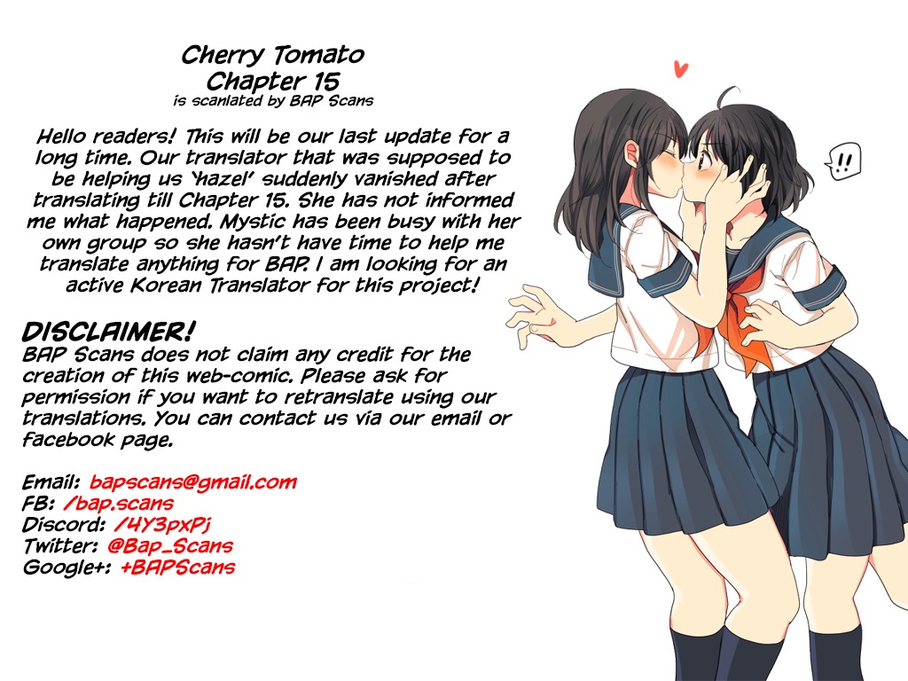 Cherry Tomato Chapter 15 page 19 - Chapter 15: That's a disgrace