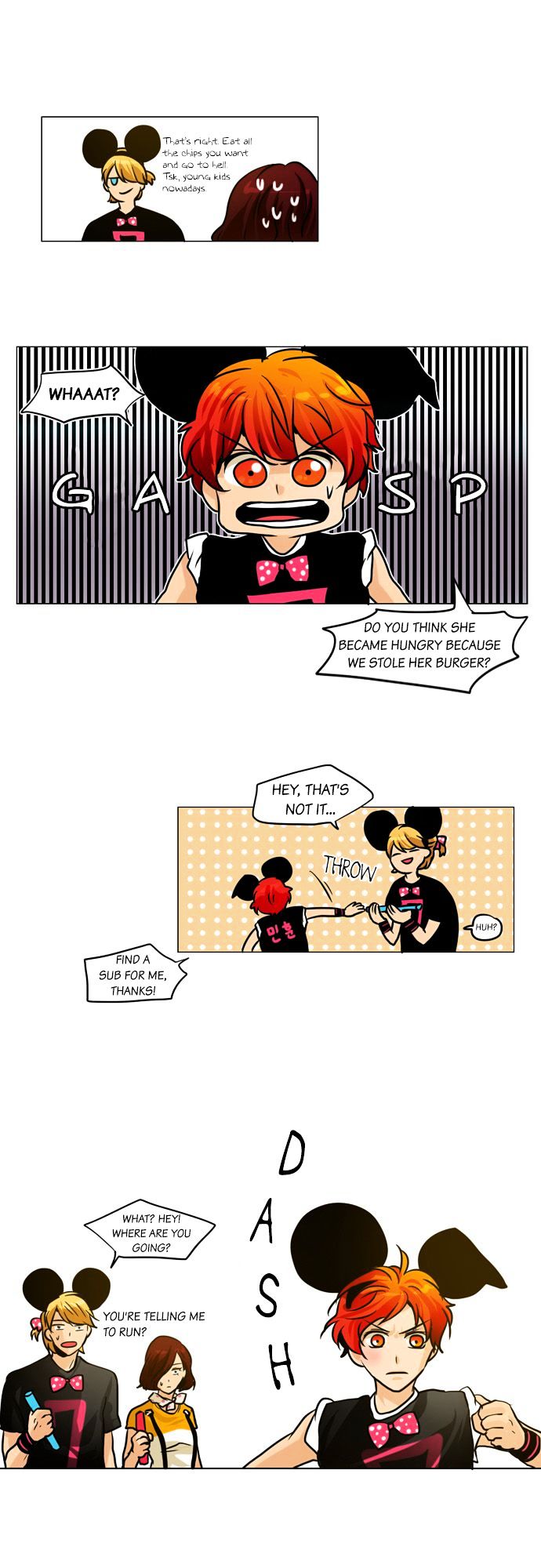 Cherry Tomato Chapter 9 page 15 - Chapter 9 : It was stolen from the kid who was eating.