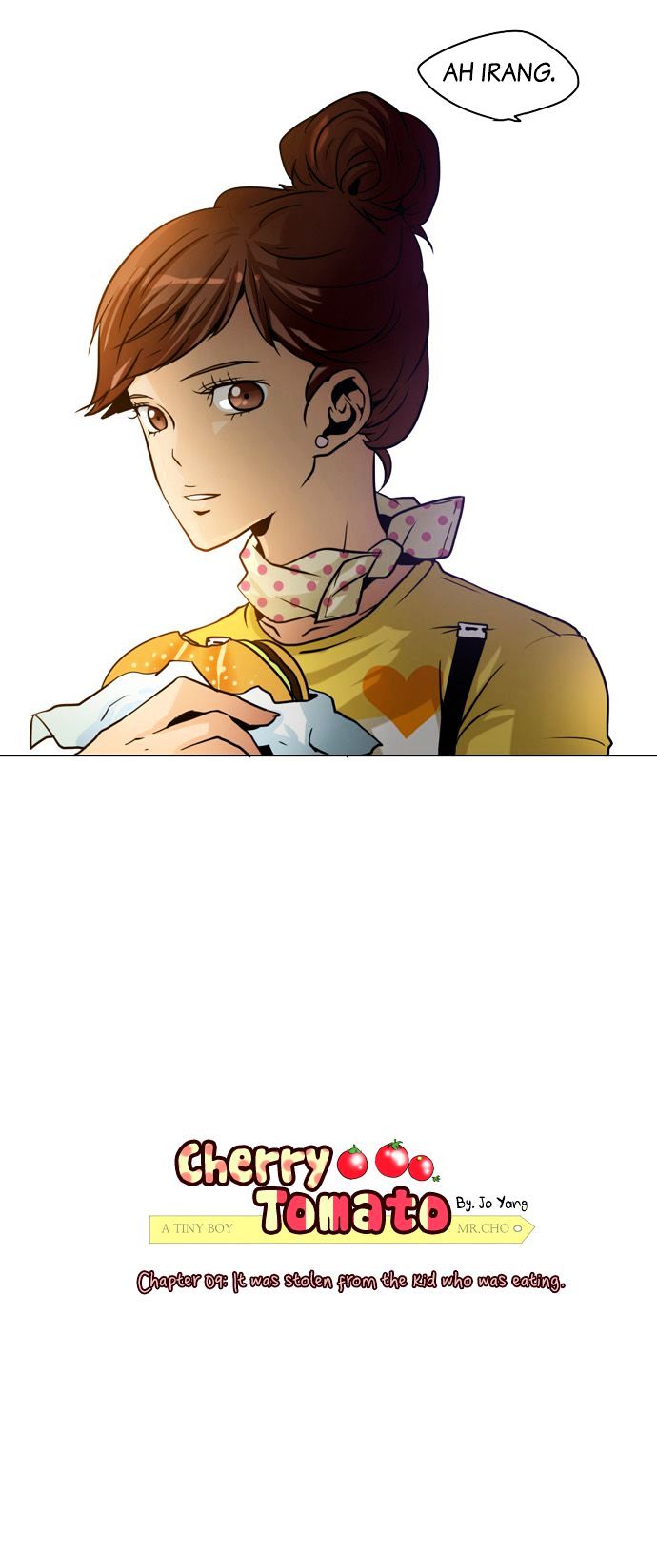 Cherry Tomato Chapter 9 page 3 - Chapter 9 : It was stolen from the kid who was eating.