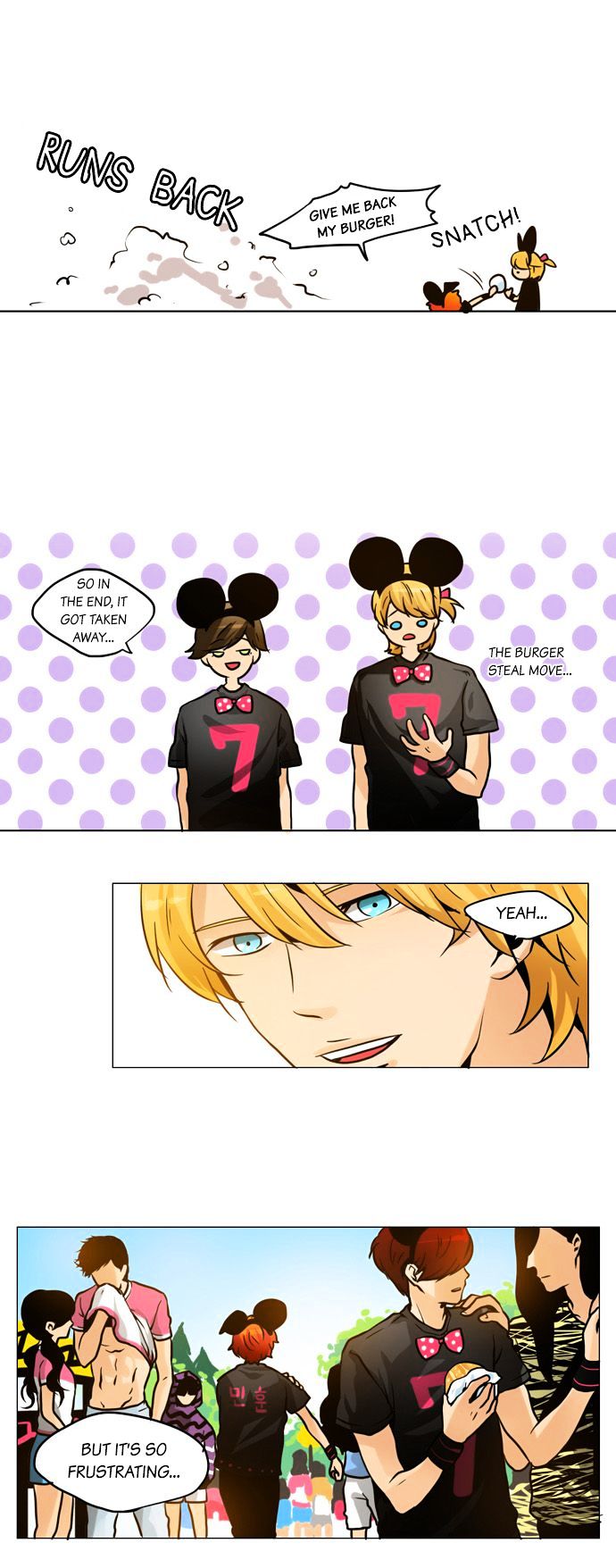 Cherry Tomato Chapter 9 page 7 - Chapter 9 : It was stolen from the kid who was eating.