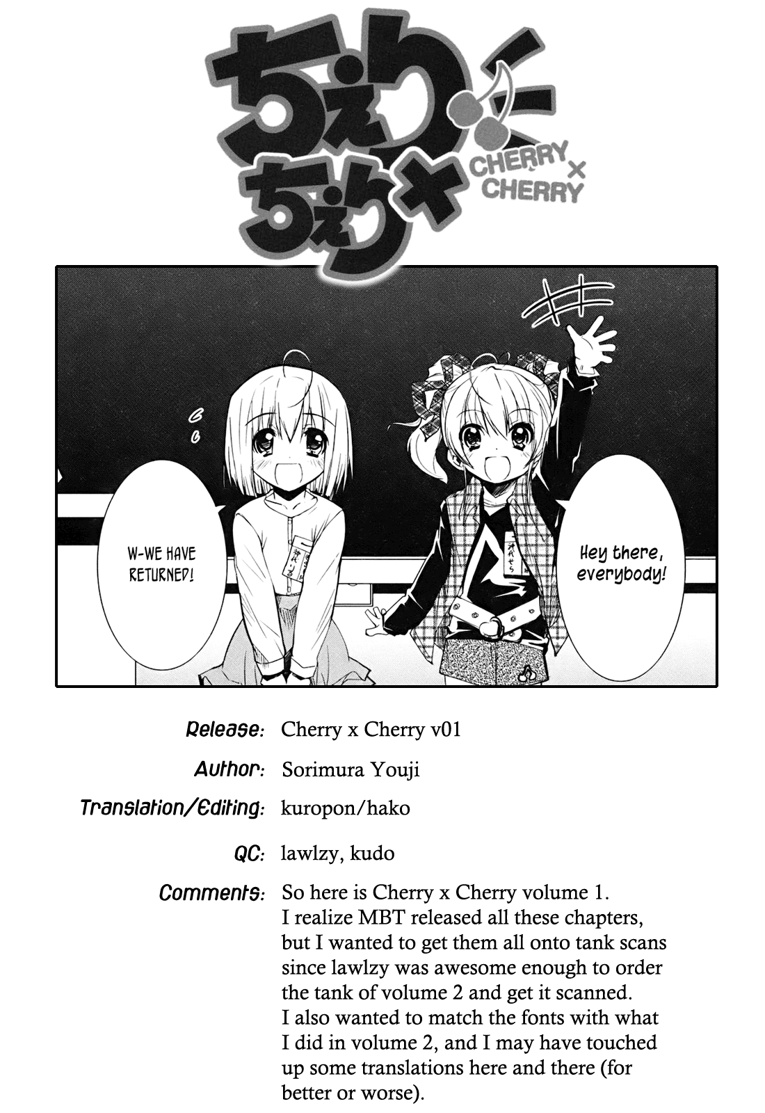Cherry x Cherry Chapter 1 page 36 - Chapter 1: Cherry Typhoon, an Invasion!?
