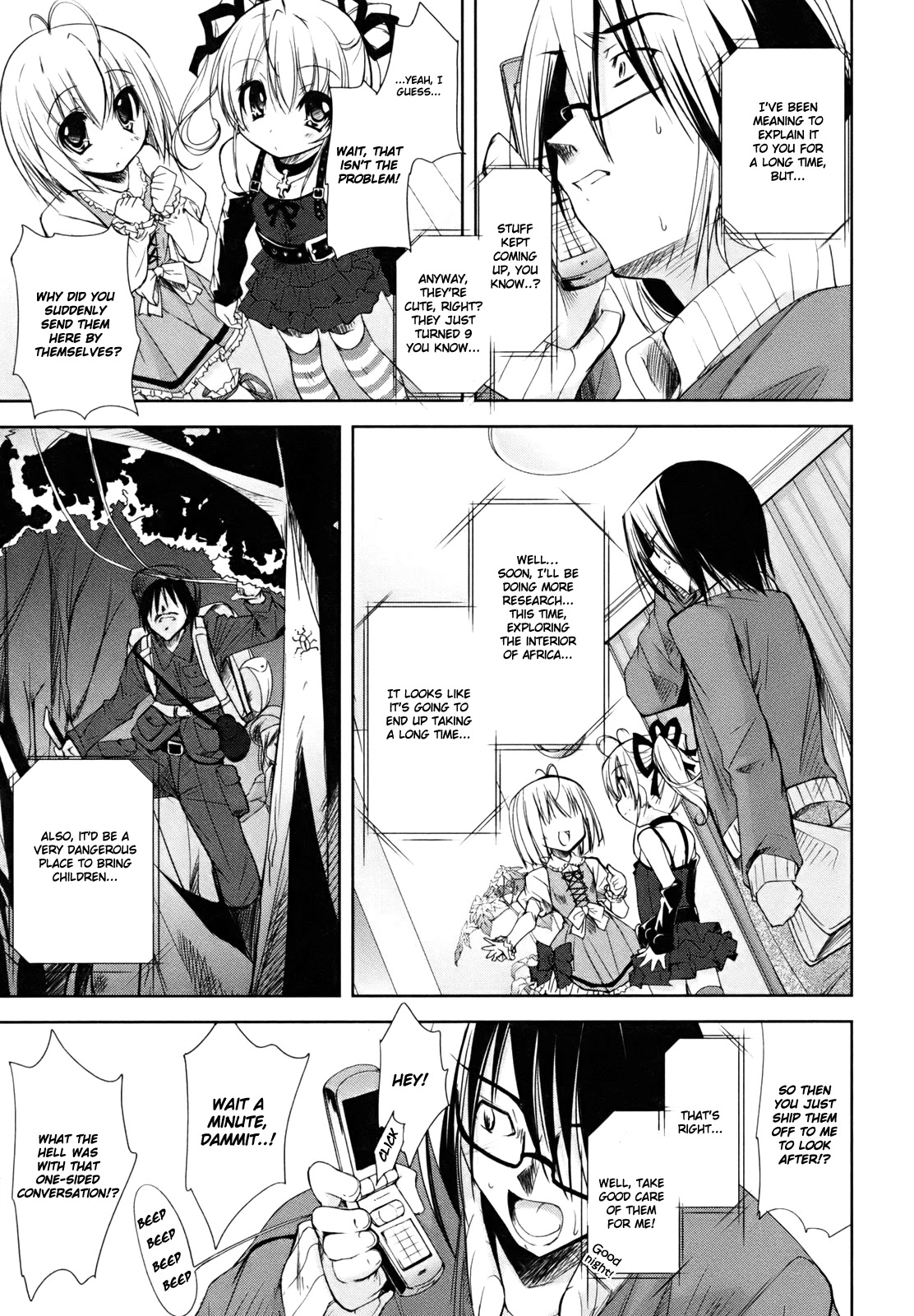 Cherry x Cherry Chapter 1 page 6 - Chapter 1: Cherry Typhoon, an Invasion!?