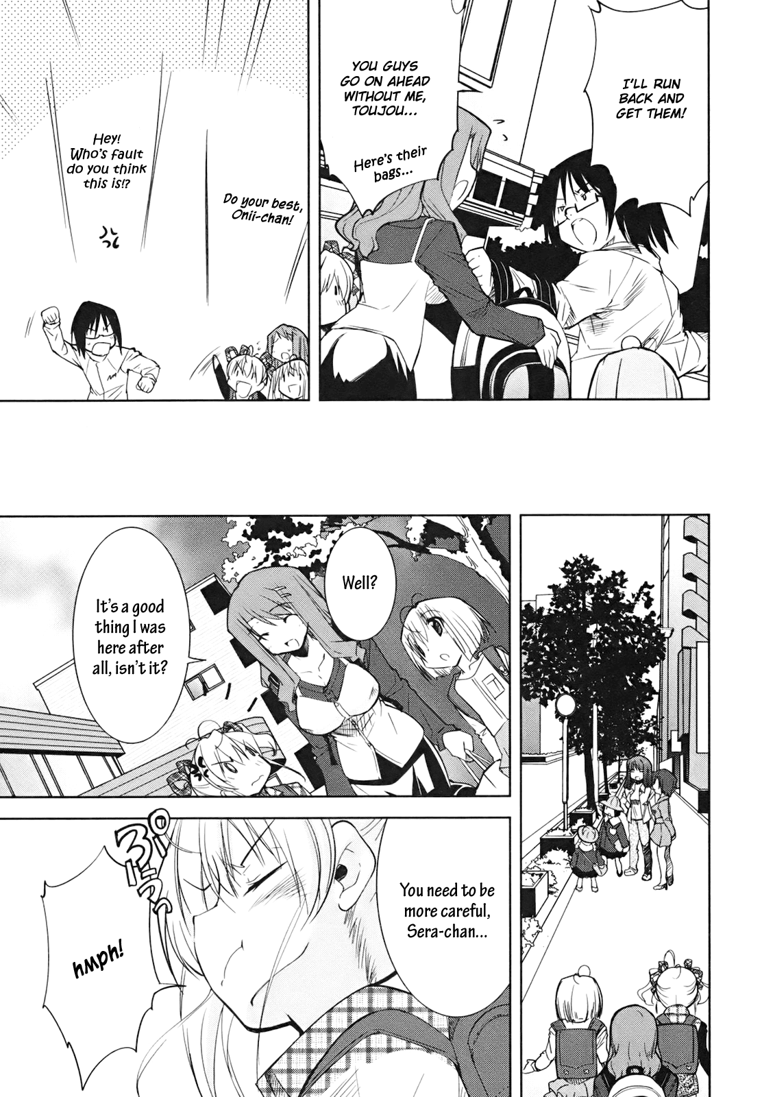 Cherry x Cherry Chapter 4 page 10 - Chapter 4: Exciting? Older Brother and the First Day of School?