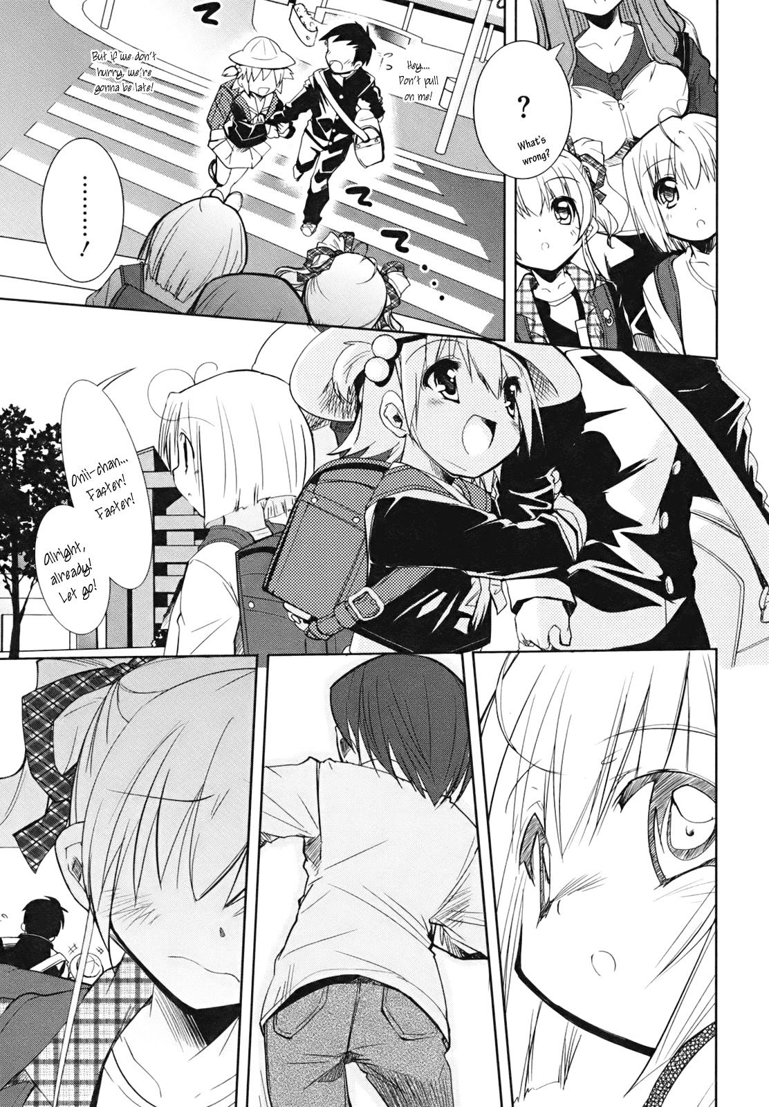 Cherry x Cherry Chapter 4 page 14 - Chapter 4: Exciting? Older Brother and the First Day of School?