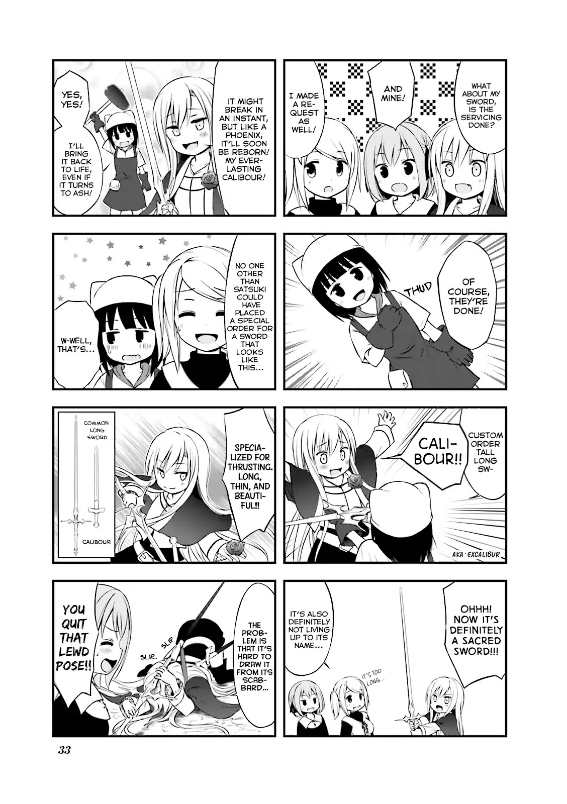 Chevaliere Chapter 4 page 7 - Chapter 4