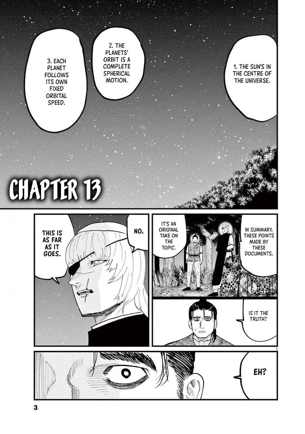 Chi - Chikyuu no Undou ni Tsuite Chapter 13 page 2 - Chapter 13