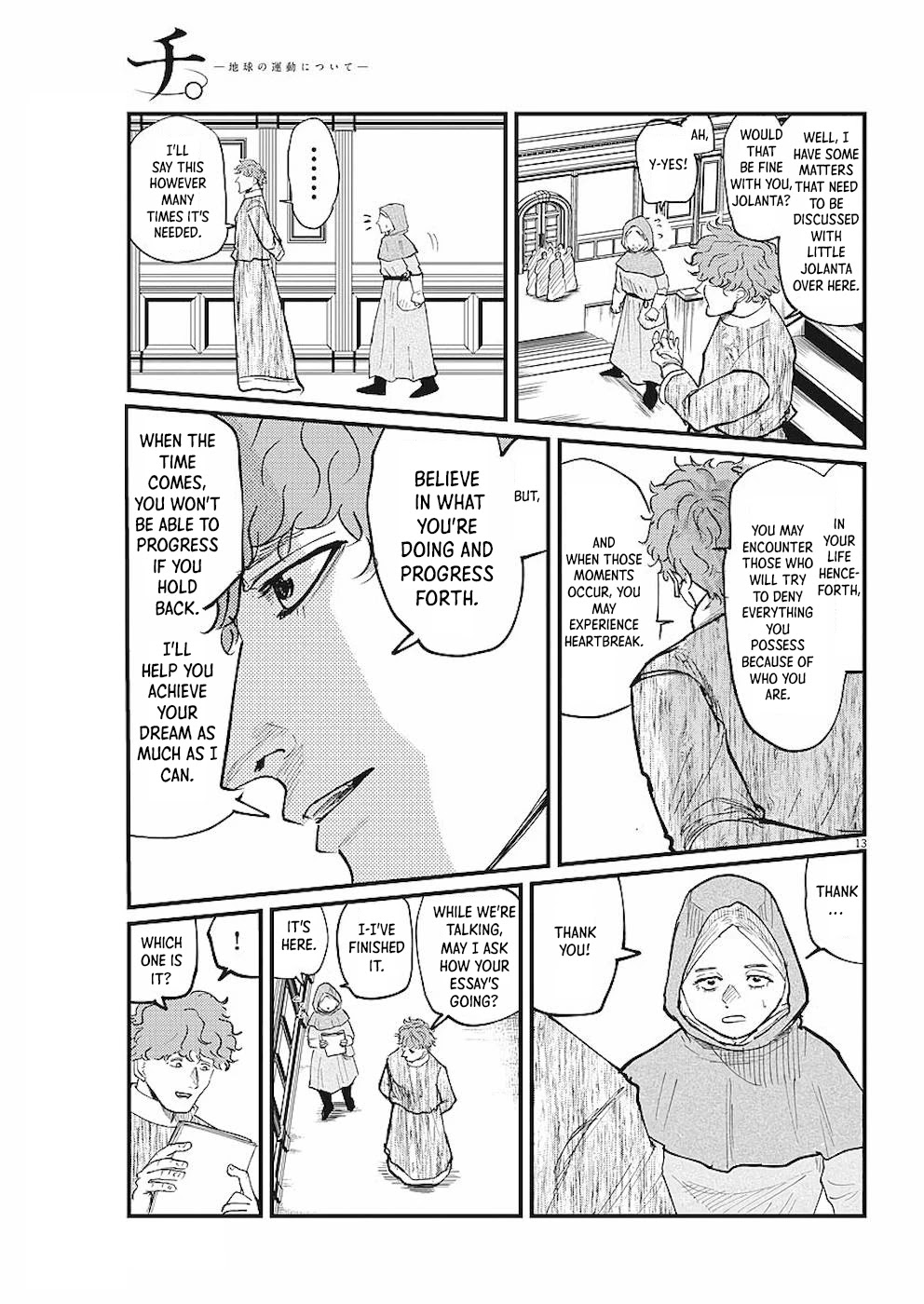Chi - Chikyuu no Undou ni Tsuite Chapter 14 page 13 - Chapter 14