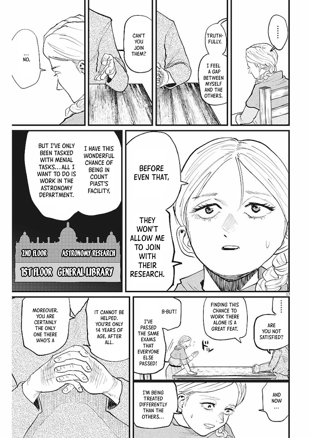 Chi - Chikyuu no Undou ni Tsuite Chapter 14 page 17 - Chapter 14