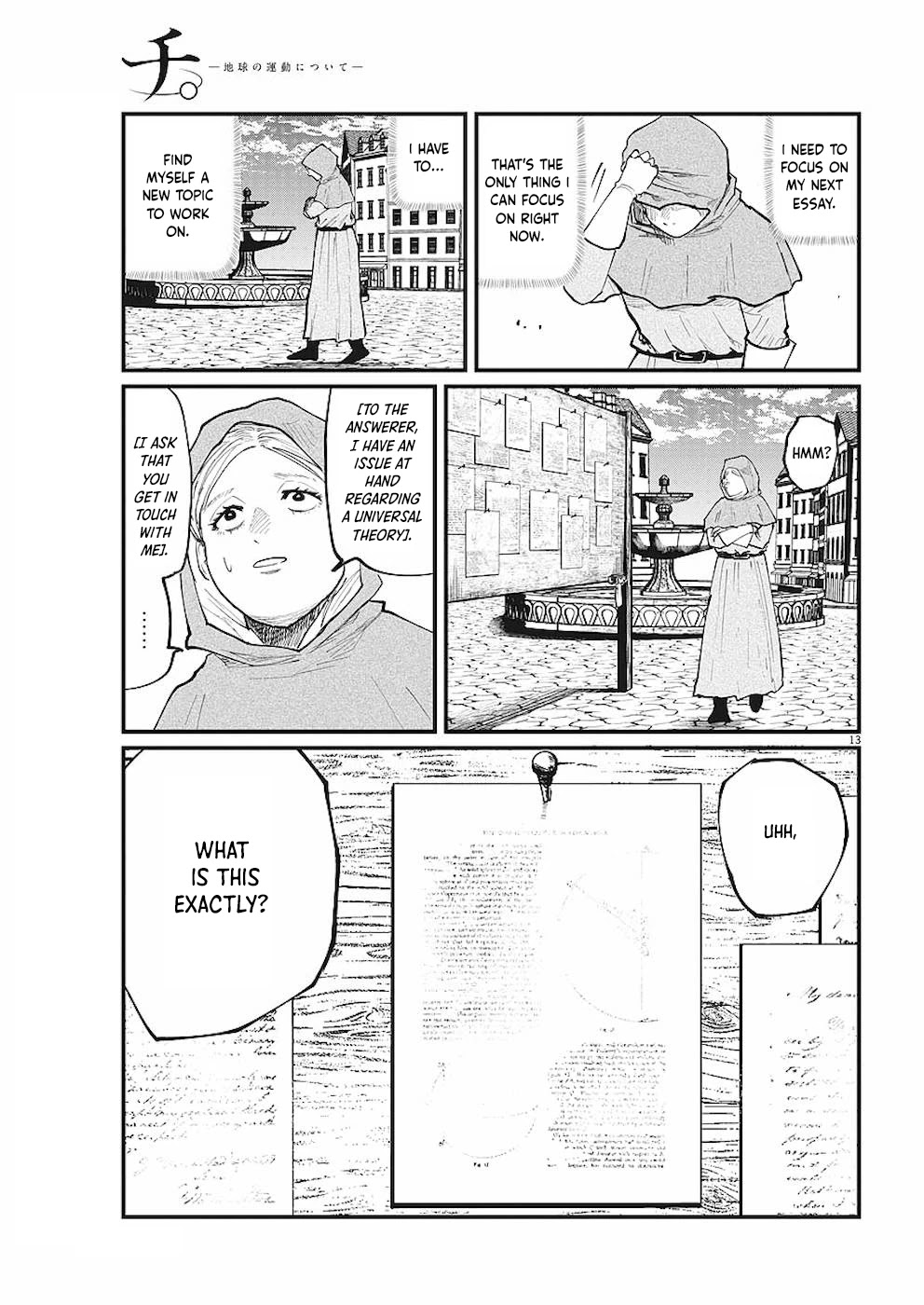 Chi - Chikyuu no Undou ni Tsuite Chapter 15 page 13 - Chapter 15