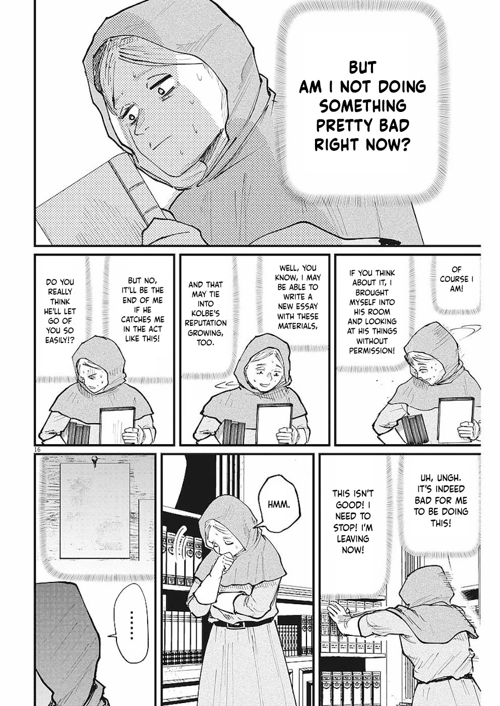 Chi - Chikyuu no Undou ni Tsuite Chapter 15 page 16 - Chapter 15