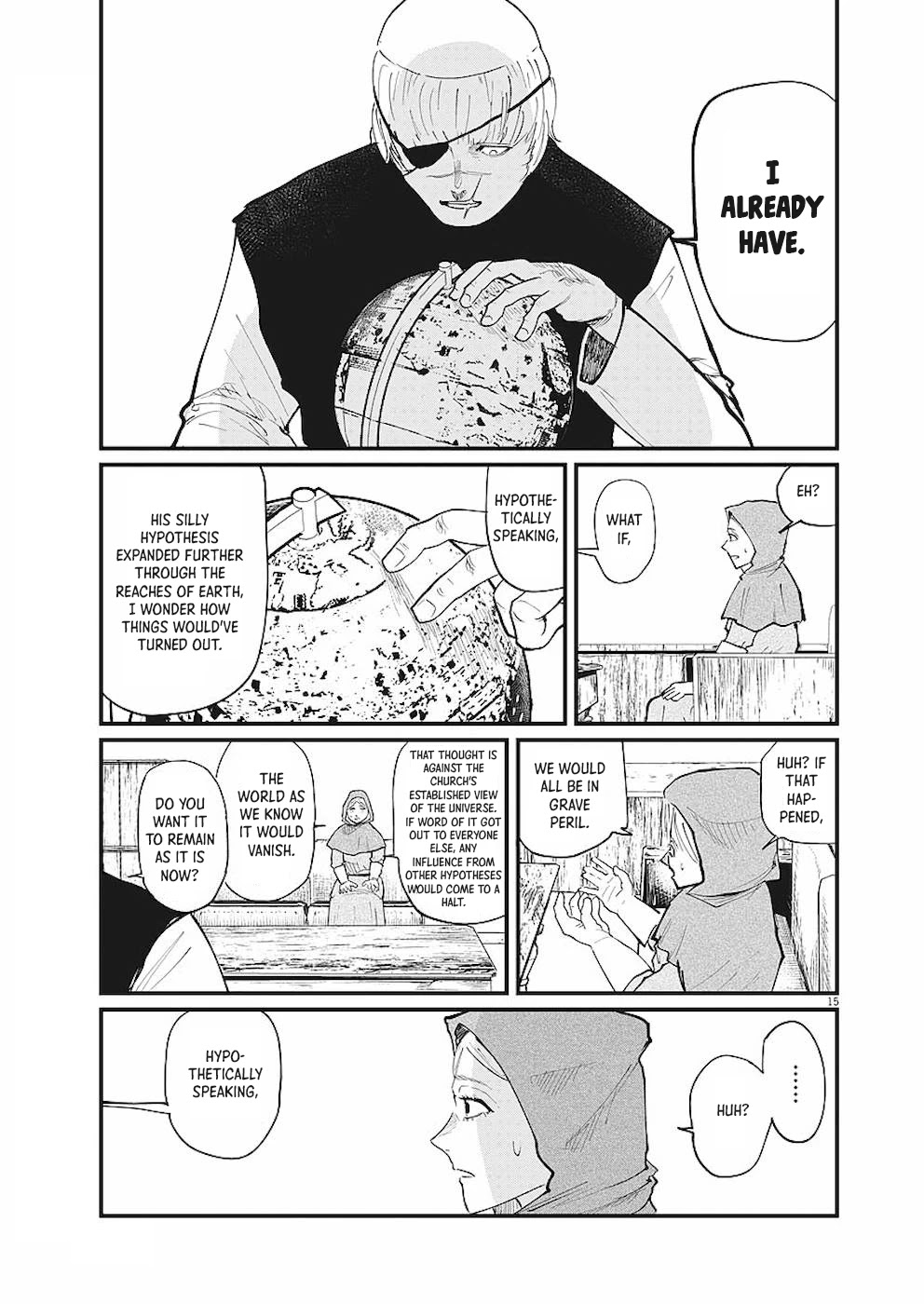Chi - Chikyuu no Undou ni Tsuite Chapter 16 page 12 - Chapter 16