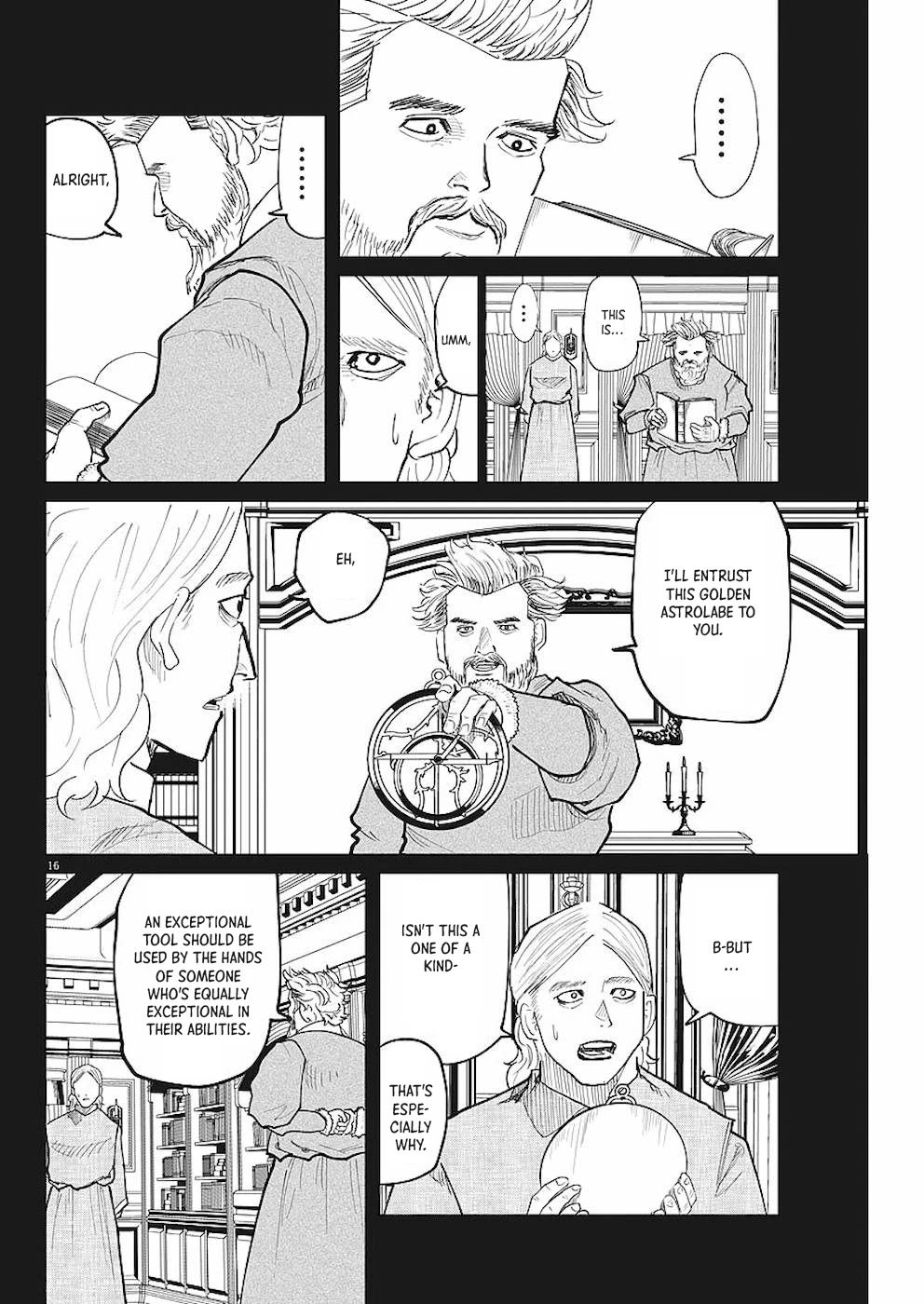 Chi - Chikyuu no Undou ni Tsuite Chapter 18 page 16 - Chapter 18