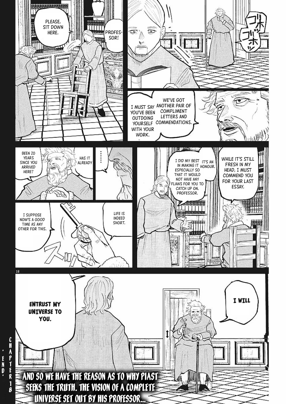 Chi - Chikyuu no Undou ni Tsuite Chapter 18 page 18 - Chapter 18