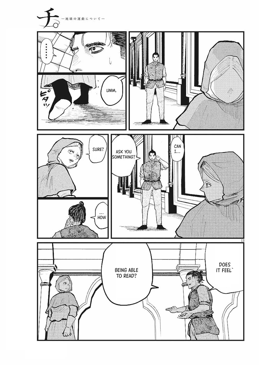 Chi - Chikyuu no Undou ni Tsuite Chapter 21 page 13 - Chapter 21