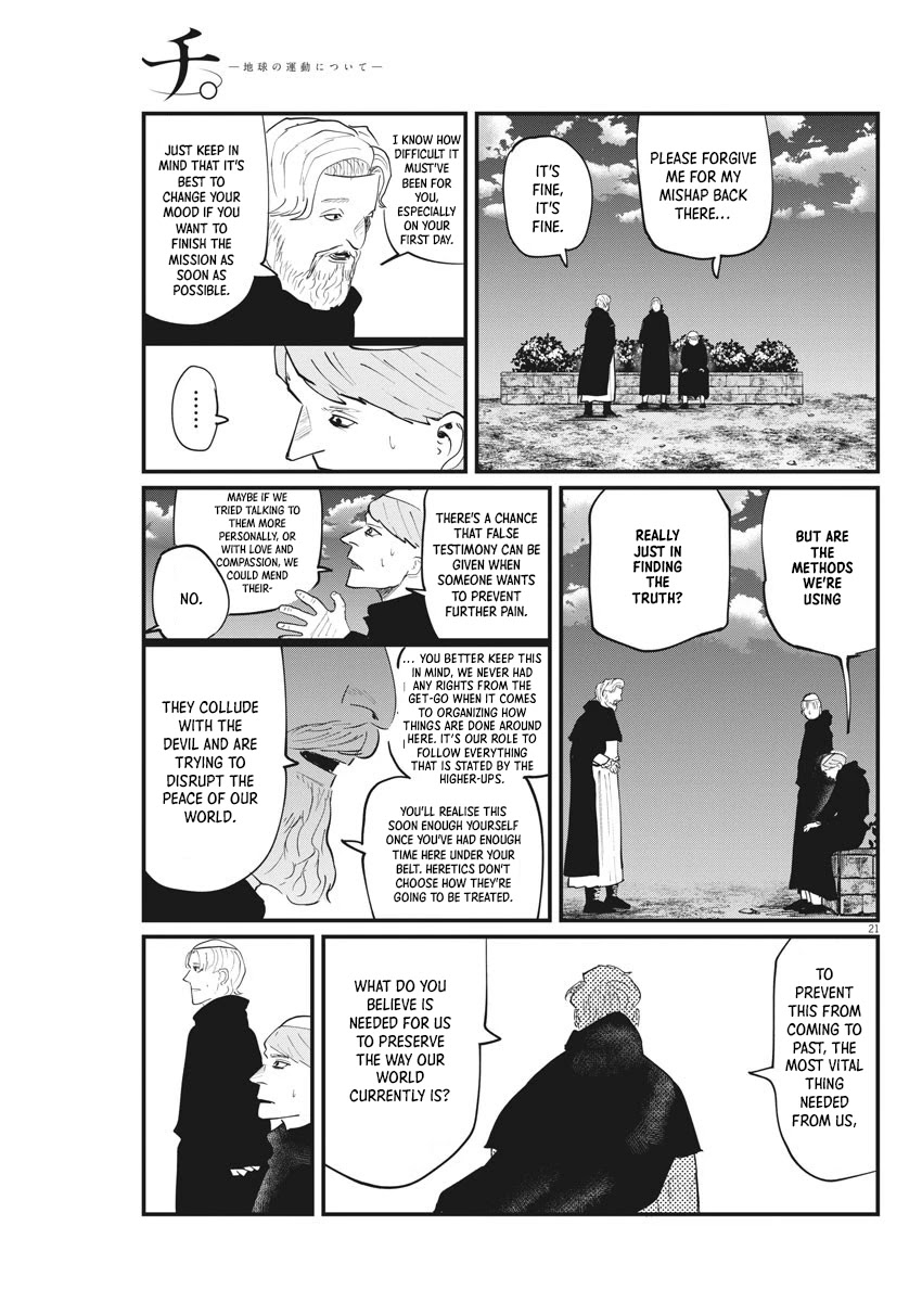 Chi - Chikyuu no Undou ni Tsuite Chapter 24 page 21 - Chapter 24