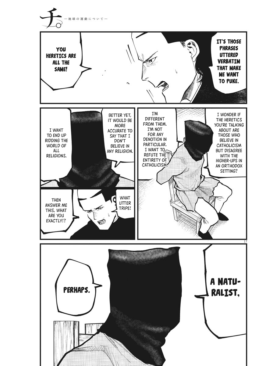 Chi - Chikyuu no Undou ni Tsuite Chapter 36 page 17 - Chapter 36
