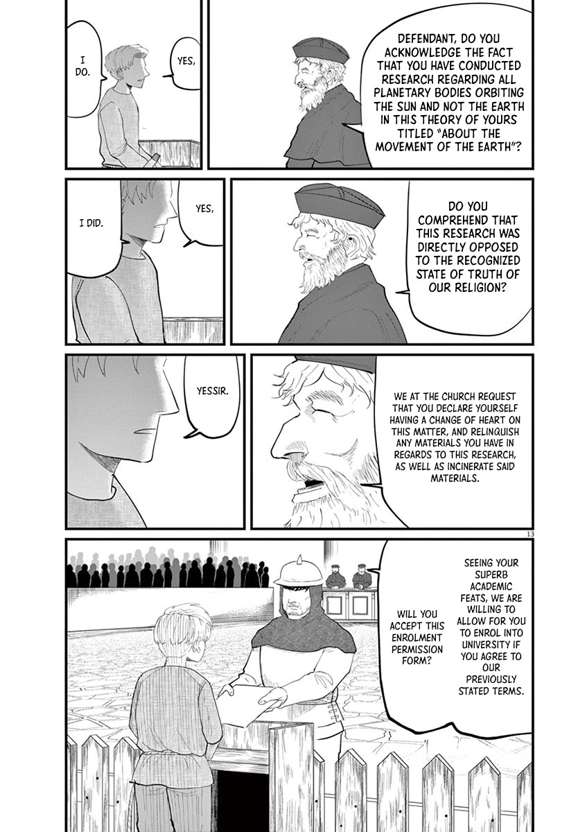 Chi - Chikyuu no Undou ni Tsuite Chapter 4 page 13 - Chapter 4