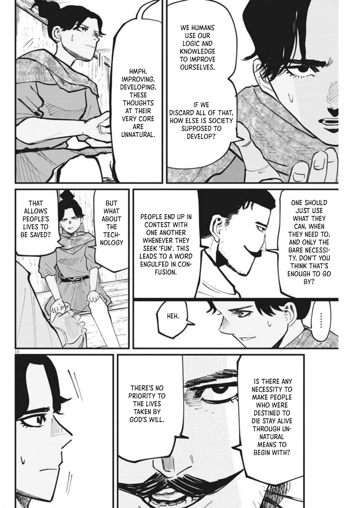 Chi - Chikyuu no Undou ni Tsuite Chapter 43 page 10 - Chapter 43