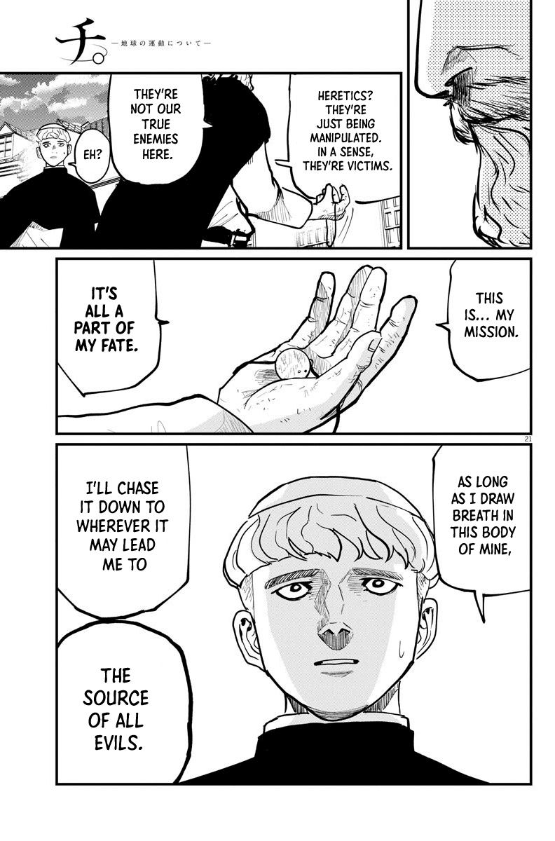 Chi - Chikyuu no Undou ni Tsuite Chapter 45 page 21 - Chapter 45